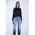 Trend Alacati Stili Ženska bluza Alc-X15156, Crna