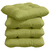 Jastučići za sjedenje 4 pcs Svijetlo zelena 45 x 45 x 12 cm