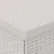 Fotelja za jedan Vrtna Sofe Izgled Ratan PP Bijela