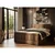 Rjava boxspring postelja s prostorom za shranjevanje 180x200 cm Caya – Maison de Reve