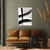 Canvas Slika na platnu Minimalni trag 90x120cm, Sa ramom, Beli