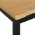 Visoki Bar Sto EKAI Crna 112 x 70 x 91 cm Masivna borovina