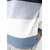 QS Pulover modra/pastelno modra/temno modra/bela