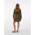 VERO MODA Dolga srajca VMELLY oliva