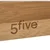 FIVE Drvena kutija 15x15x7 cm bambus natural