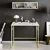 Hanah home Radni sto 90x75x60cm Belo-Zlatni
