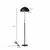 Opviq Podna lampa 241939, Crna