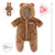 Kombinezon za dojenčka Bunting Brown Bear Mon Premier Poupon Corolle za 30 cm dojenčka od 18 mesecev