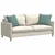 Jastučići za sofu 2 pcs Morska zelena 50 x 50 cm