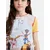 Desigual Majica  modra / rjava / rumena / rdeča