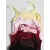 Reserved - Crop top s naramenicama - belo - WC380-00X