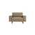 ATELIER DEL SOFA 1-Seat Sofa - fotelja Sparrow Loveseat Beach Walnut