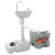 Kamperski WC set 2 pcs Siva 50,5 x 33 x 103 cm