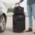 Komplet potovalnih kovčkov TRAVEL, 5-delni, črn Monzana