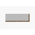 HANAH HOME Ogledalo Lariya White Walnut