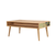 Wallity Klub sto Viva 2 110x45x60?cm Bež-Zeleni