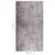 Vidaxl Pralna preproga 190x300 cm siva