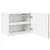 Ormar za Zid PORTO 2 pcs Sonoma hrast 50 x 31 x 40 cm