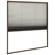 Zaslon protiv insekata za prozore aluminijski smeđi 120x120 cm