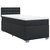 vidaXL Box spring postelja z vzmetnico črn 100x200 cm umetno usnje