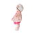 Lutka za bebe Perle K Tendresse Kaloo 40 cm u bijeloj haljini od nježne tkanine u poklon-kutiji od 0 mjeseci