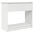 Konzolni stol s ladicama bijeli 85,5x38,5x74,5 cm