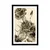 Plakat s paspartujem vintage šopek vrtnic v sepia varianti - 60x90 no frame