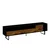 Hanah Home TV Komoda Luga, 180x44,7x29,8 cm, Crna