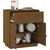 Vidaxl Komoda medeno rjava 65,5x40x75 cm trdna borovina