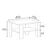 Hanah Home Klub sto Duama, 60x37x45 cm, Beli
