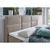 Bež boxspring postelja s prostorom za shranjevanje 180x200 cm Tambo – Meise Möbel