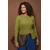 Trendyol Curve Ženska bluza Tbbaw26Af00028, Kaki