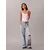 Calvin Klein Jeans Top črna/bela