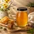 shumee 5x stekleni kozarci UL 180 ml za med, marmelade, konzerve, darilne posode