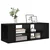 Set TV komoda Crni hrast 102 x 35 x 35 cm Konstruirano drvo