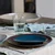 COSTA NOVA servirna skleda Stacked Organic Deep Sea 37 cm, modra