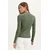 Trendyol Milla Ženska bluza Twoaw21Bz0423, maslinasta