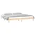 Vidaxl LED posteljni okvir 160x200 cm trden les