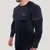 GymBeam OG1 Seamless Longsleeve Black/Grey M
