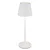 Globo 58488W - LED prigušiva dodirna punjiva spoljašnja stona lampa 3u1 VANNIE 3W/5V IP54 bela