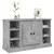 Komoda siva boja betona 100x35,5x60 cm od konstruiranog drva