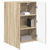 TV zidni ormar Sonoma hrast 59,5 x 31 x 80 cm Konstruirano drvo