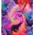 Tapeta barvna spirala - 245x270
