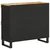 vidaXL Stranska omarica 85x33x75 cm trden mangov les