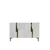 Hanah Home komoda Evva 120, 120 cm, bela / zlatna