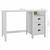 Radni stol Hill s 3 ladice 120 x 50 x 74 cm od masivne borovine