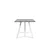 Venture Design Jedilna miza Marina 180x75x90 cm siva