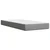 Vidaxl Box spring postelja z vzmetnico svetlo siva 90x190 cm blago