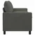 Vidaxl Kavč Temno siva 156 x 81 x 87,5 cm Blago