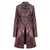 Ženski plašč DEVIL FASHION - Irregular - RED - CT21302